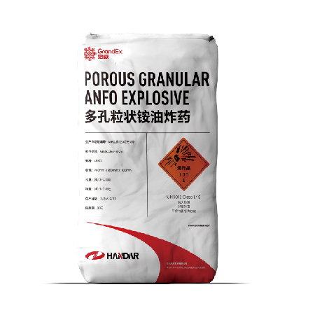 Porous Granular ANFO Explosive