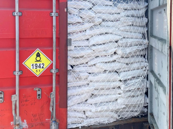 Provincial Civil Explosives | First International Trade Shipmentof Ammonium Nitrate Successfully Delivered